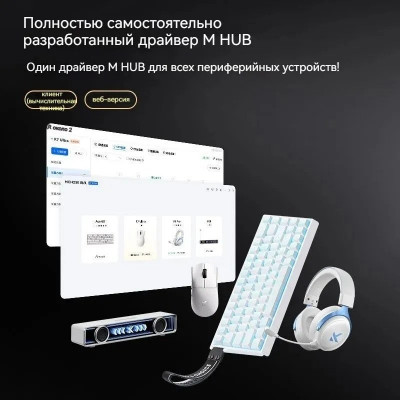 Мышь MCHOSE K7 Ultra, MC-K7-5, Black, Wireless, PAW 3950, 500mAh