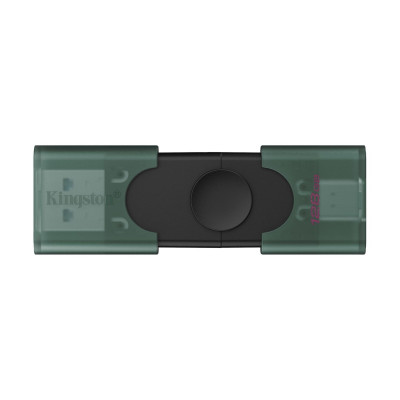 Флэш-накопитель Kingston 128Gb USB3.2 Gen2 + Type-C, Data Traveler Duo (Black) Флэш-накопитель Kingston 128Gb USB3.2 Gen2 + Type-C, Data Traveler Duo (Black)