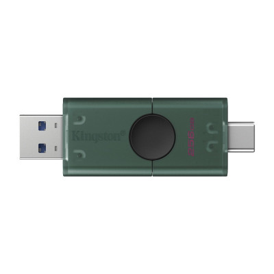 Флэш-накопитель Kingston 256Gb USB3.2 Gen2 + Type-C, Data Traveler Duo (Black) Флэш-накопитель Kingston 256Gb USB3.2 Gen2 + Type-C, Data Traveler Duo (Black)