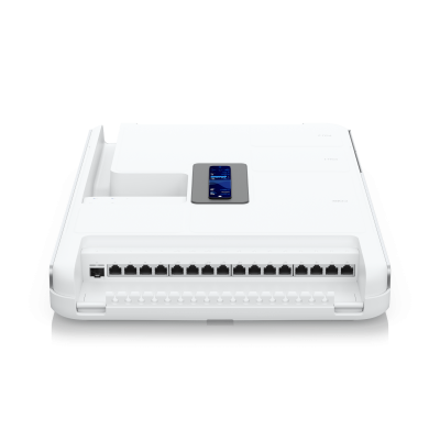 Настенная консоль UBIQUITI ОС UniFi, WiFi6 (4x4 MIMO), 1xLAN 10 Гбит SFP+, 17xLAN 1 Гбит RJ45