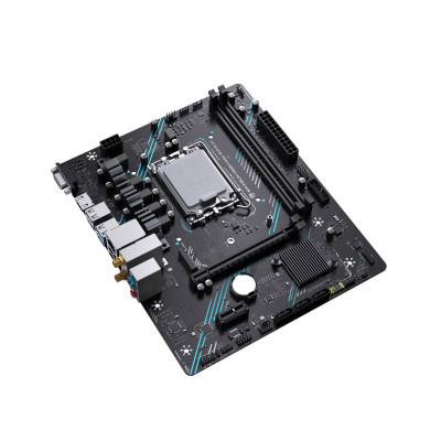 Материнская плата MaxSun MS-H610M 666 WIFI6 D5, LGA1700, 2xDDR5, PCIe4.0, HDMI+VGA, M.2, mATX Материнская плата MaxSun MS-H610M 666 WIFI6 D5, LGA1700, 2xDDR5, PCIe4.0, HDMI+VGA, M.2, mATX