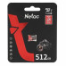 Карта памяти MicroSD, Netac P500 Extreme Pro 512GB 100MB/s Class 10, V30/A1/U3, retail pack