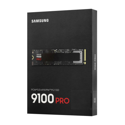 Твердотельный накопитель 2Tb SSD Samsung 9100 PRO, M.2 PCIe5.0 NVMe, TBW 1200, R14700MB/s W13400MB/s