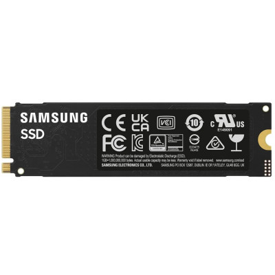 Твердотельный накопитель 4Tb SSD Samsung 990 EVO Plus, M.2 PCIe5.0, TBW 2400, R7250MB/s W6300MB/s