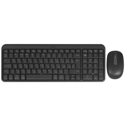 Клавиатура+мышь Logitech MK250 Wireless, 99 keys, EN/RU, 2xAAA, 1000DPI, 1xAA, BT 5.1, Черный Клавиатура+мышь Logitech MK250 Wireless, 99 keys, EN/RU, 2xAAA, 1000DPI, 1xAA, BT 5.1, Черный