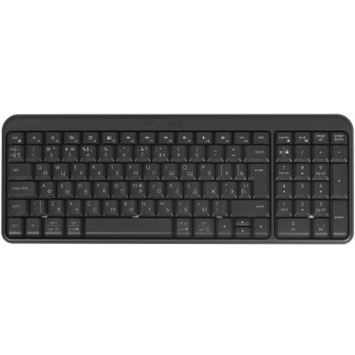 Клавиатура+мышь Logitech MK250 Wireless, 99 keys, EN/RU, 2xAAA, 1000DPI, 1xAA, BT 5.1, Черный