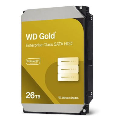 Жесткий диск HDD 26Tb SATA 6Gb/s Western Digital Gold WD261KRYZ, 7200rpm, 512Mb