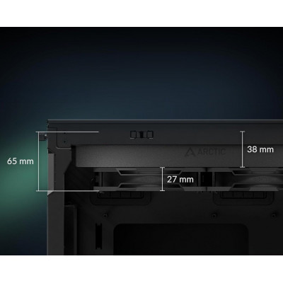 Водяное охлаждение ARCTIC Liquid Freezer III Pro 420 A-RGB(Black), ACFRE00185A, S1851/1700/AMD4/5