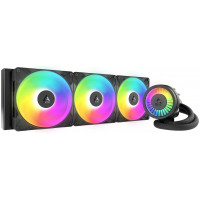 Водяное охлаждение ARCTIC Liquid Freezer III Pro 420 A-RGB(Black), ACFRE00185A, S1851/1700/AMD4/5