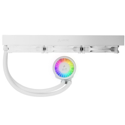Водяное охлаждение ARCTIC Liquid Freezer III Pro 420 A-RGB(White), ACFRE00189A, S1851/1700/AMD4/5