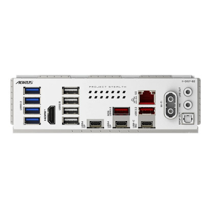 Материнская плата GIGABYTE X870 A STEALTH ICE, AM5, X870, 4XDDR5, HDMI+2xUSB4, 4xM.2, WiFi7, BT, ATX Материнская плата GIGABYTE X870 A STEALTH ICE, AM5, X870, 4XDDR5, HDMI+2xUSB4, 4xM.2, WiFi7, BT, ATX