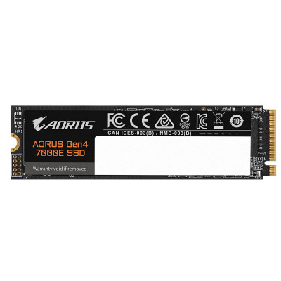 Твердотельный накопитель SSD 2Tb PCIe 4.0 GIGABYTE AG470E2TB AORUS Gen4 7000E 2TB, NVMe, M2 2280