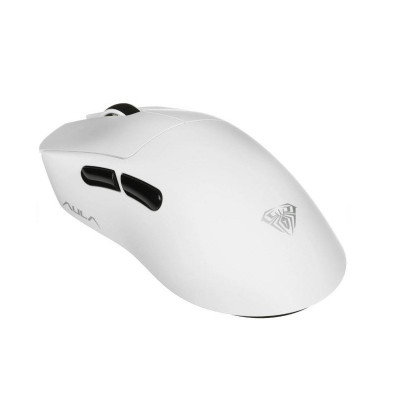 Мышь AULA SC900 Pro White, PAW3395, 2.4G/BT/Wired, 400mah, 8K-8K, 62g