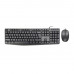 Клавиатура+мышь Meetion C235 Black, 104 keys, EN/RU/KZ, 1.5 m, 1200DPI, 1.5 m, USB