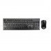 Клавиатура+мышь Meetion C4120Little Black, Wireless, Membrane, 104 keys EN/RU/KZ, 1xAAA, 1xAA, 2.4G