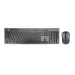 Клавиатура+мышь Meetion CW216 Black, Wireless, 105 keys, EN/RU/KZ, 2xAAA, 1xAA, 2.4 GHz USB