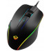 Мышь Meetion GM23_2023 Black, Оптическая, 12800DPI, USB, 6 Button, Проводная