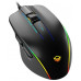 Мышь Meetion GM23_2023 Black, Оптическая, 12800DPI, USB, 6 Button, Проводная