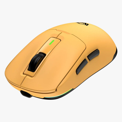 Мышь Meetion GW24 White, Wireless, Оптическая, 8000DPI, 600mAh, 5 Button, USB-C, 2.4 GHz/BT