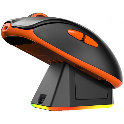 Мышь Meetion GW39 Black, Wireless, Оптическая, PAW3395, 26000DPI, 400mAh, 5 Button, USB, 2.4 GHz/BT