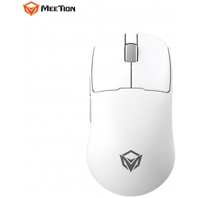 Мышь Meetion GW40 Pro White, Wireless, Оптическая, 7200DPI, 26000fps, 230mAh,6 Button,USB, 2.4GHz/BT Мышь Meetion GW40 Pro White, Wireless, Оптическая, 7200DPI, 26000fps, 230mAh,6 Button,USB, 2.4GHz/BT