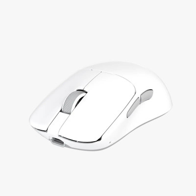 Мышь Meetion GW40 White, Wireless, Оптическая, 7200DPI, 12000fps, 230mAh,6 Button, USB, 2.4 GHz/BT
