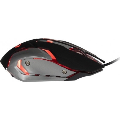 Мышь Meetion M915 Black, Оптическая, 2400DPI, USB, 6 Button, кабель 1.6 м, Проводная