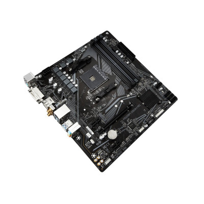 Материнская плата GIGABYTE A520M DS3H AC, AM4, 4xDDR4, PCIe3.0, DVI+HDMI+DP, BT, 4xSATA, M.2, mATX