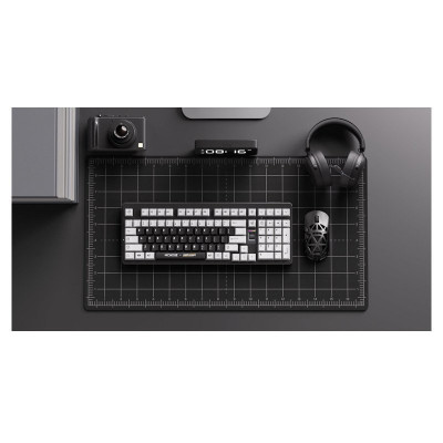 Клавиатура MCHOSE UT98-1, Black-White, Icy Creamsicle Switch, BT5.0/USB-C/2.4GHz, 10000mAh,