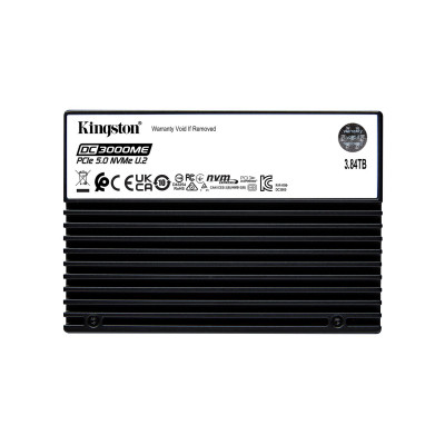 Твердотельный накопитель SSD 3,84 Tb, Kingston DC3000ME, SEDC3000ME/3T8, U.2 PCIe Gen5 x 4 NVMe
