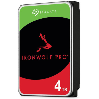 Жесткий диск HDD 4Tb SATA 6Gb/s Seagate IronWolf Pro ST4000NT001 3.5” 7200rpm 256MB