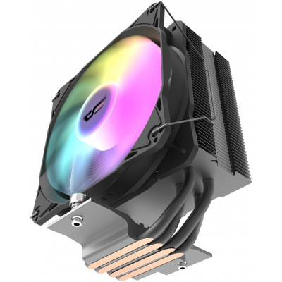 Кулер для процессора DarkFlash F4 PRO, 200W, RGB, LGA 115x//775/1700, AM5/AM4, 1400RPM