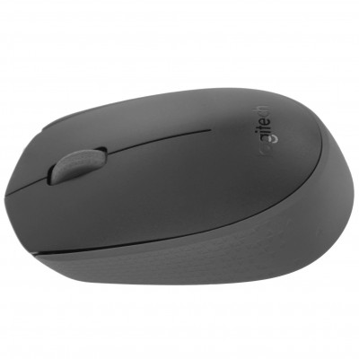 Мышь Logitech M171 Wireless, Оптическая, 1000DPI, 3-buttons, 1xAA, USB 2.4GHz, Черный