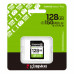 Карта памяти SD, Kingston Canvas Select Plus 128Gb, SDS3/128GB, UHS-I, U1, V10, 150 МБ/с