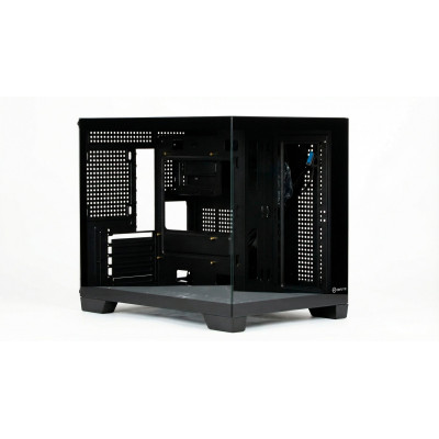 Компьютерный корпус ONVYX PCM420K, Без БП, 1xUSB3.0, 2xUSB2.0, HD-Audio, M-ATX/ITX, Black