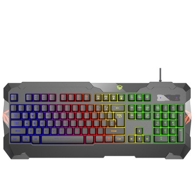 Комплект клавиатура+мышь+коврик+гарнитура Meetion C505 Black