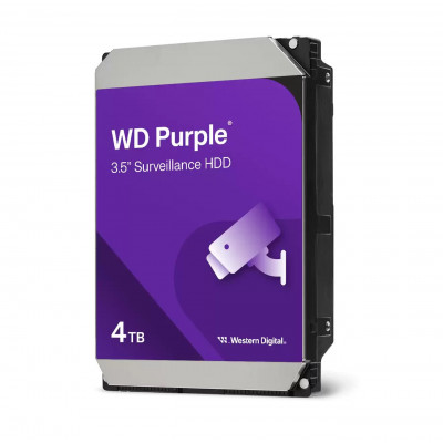 Жёсткий диск HDD 4 Tb SATA 6Gb/s Western Digital Purple WD44PURZ 3.5