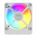 Кулер для корпуса FSP ZenFAN, 120x140x25mm, 800-1600rpm, Digital Display(RPM & Temperature), White