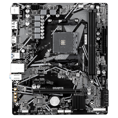Материнская плата GIGABYTE A520M H ARGB, AM4, 2xDDR4, PCIe3.0, HDMI+DP, 4xSATA, 1xM.2, GLAN, mATX Материнская плата GIGABYTE A520M H ARGB, AM4, 2xDDR4, PCIe3.0, HDMI+DP, 4xSATA, 1xM.2, GLAN, mATX