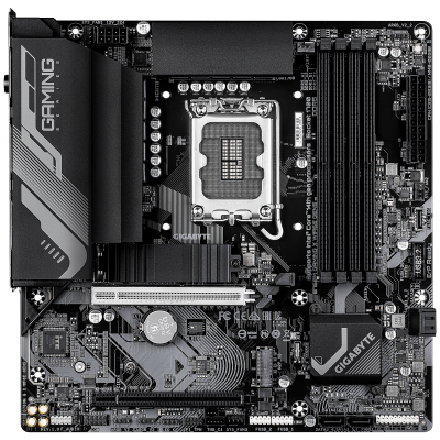 Материнская плата GIGABYTE B760M GAMING X WIFI6E GEN5, LGA1700, 4xDDR5, HDMI+DP, 2xM.2, mATX Материнская плата GIGABYTE B760M GAMING X WIFI6E GEN5, LGA1700, 4xDDR5, HDMI+DP, 2xM.2, mATX