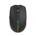 Мышь Meetion BTM002 Black, Wireless, Оптическая, 1600DPI, 5 Button, Аккумуляторная, USB, 2.4 GHz/BT