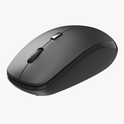 Мышь Meetion BTM100 Black, Wireless, Оптическая, 3200DPI, 4 Button, 1xAA, USB, 2.4 GHz/BT