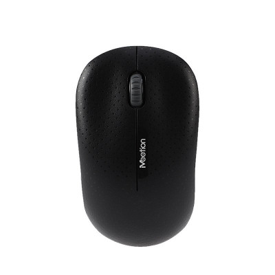 Мышь Meetion R545 Wireless, Оптическая, 1600DPI, 3 Button, 1xAA, USB, 2.4 GHz, Чёрный