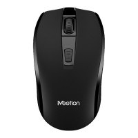 Мышь Meetion R560 Black, Wireless, Оптическая, 1600DPI, 4 Button, 1xAA, USB, 2.4 GHz