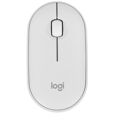 Мышь Logitech M350S Pebble 2, Оптическая, 4000DPI, 1xAA, BT, Белый Мышь Logitech M350S Pebble 2, Оптическая, 4000DPI, 1xAA, BT, Белый