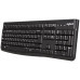 Клавиатура Logitech K120, 105 keys, EN/RU, 1,5 m,  USB, Черный