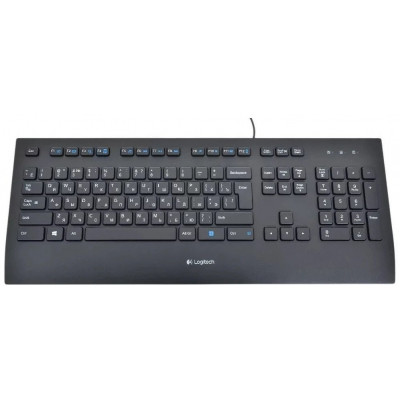 Клавиатура Logitech K280E Pro, 103 keys, EN/RU, 1,7 m, USB, Черный Клавиатура Logitech K280E Pro, 103 keys, EN/RU, 1,7 m, USB, Черный