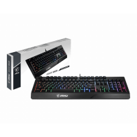 Игровая Клавиатура MSI Vigor GK20 RU, 108 клавиш, RGB SHOW,  кабель 1,8м, USB2.0