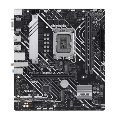 Материнская плата ASUS PRIME H610M-A WIFI, LGA1700 2xDDR5 4xSATA3 2xM.2 D-Sub HDMI DP mATX Материнская плата ASUS PRIME H610M-A WIFI, LGA1700 2xDDR5 4xSATA3 2xM.2 D-Sub HDMI DP mATX
