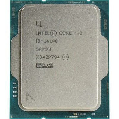 CPU Intel Core i3-14100 3.5GHz 4/8 Raptor Lake Refresh Intel UHD770 60W LGA1700 OEM